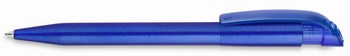 penne pubblicitarie in plastica - S45 - S45 MET-SATIN CLEAR