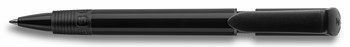 plastic promotional pens - S40 - S40 GRIP ALL BLACK